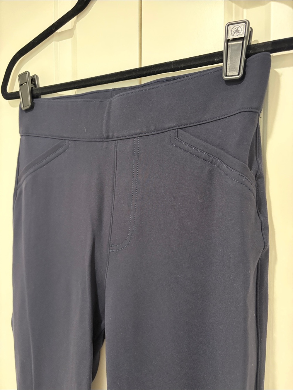Spanx Navy Work Leggings - Picture 2 of 7